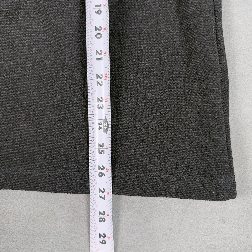 The North Face Mens Gordon Lyons 1/4 Zip Fleece Pullover Charcoal Grey Medium